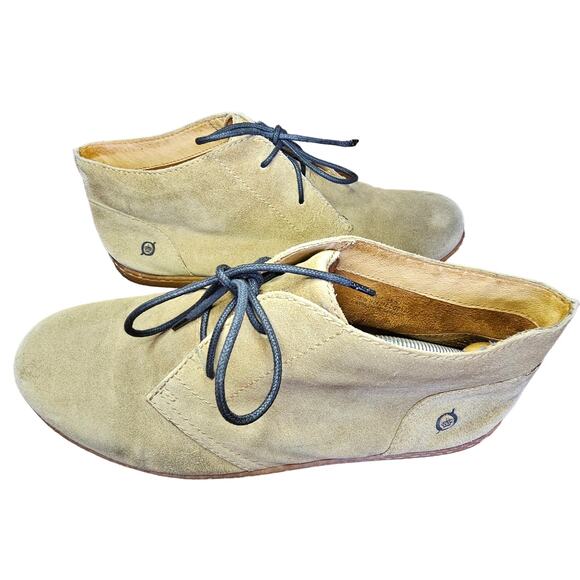 Mens Born Tan Suede Chukka Boots Comfort Shoes Gorpcore Adventure Bohemian 11.5 main image 11